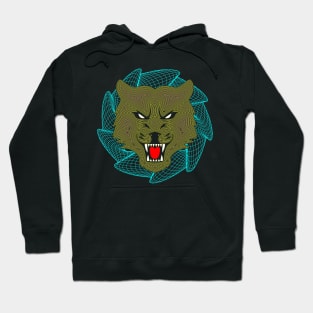 Polygonal Tiger Killer Hoodie